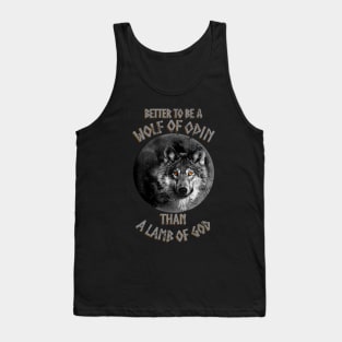 better to be a wolf of odin - new version Tank Top